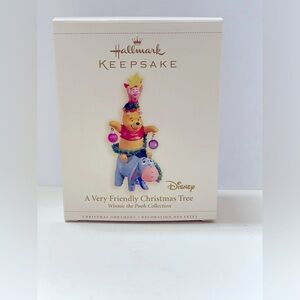 Hallmark Ornament, A Very Friendly Christmas Tree, Winnie the Pooh Collection
